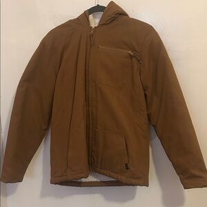 Lee Men's Tan Hooded Jacket